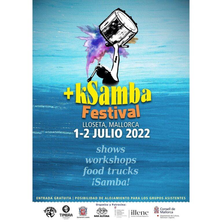 1 i 2 de Juliol: +KSamba Festival 2022